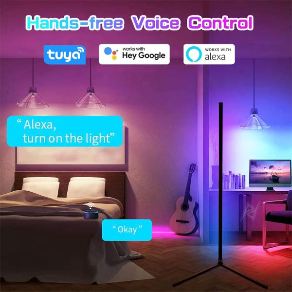 کرنر لایت هوشمند مدل SAL-003B LED Floor Lamp