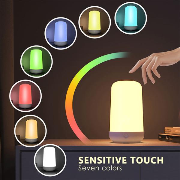 چراغ RGB رومیزی شارژی لمسی هوشمند ZJ-BBLA-RGBWW Smart Mood Light