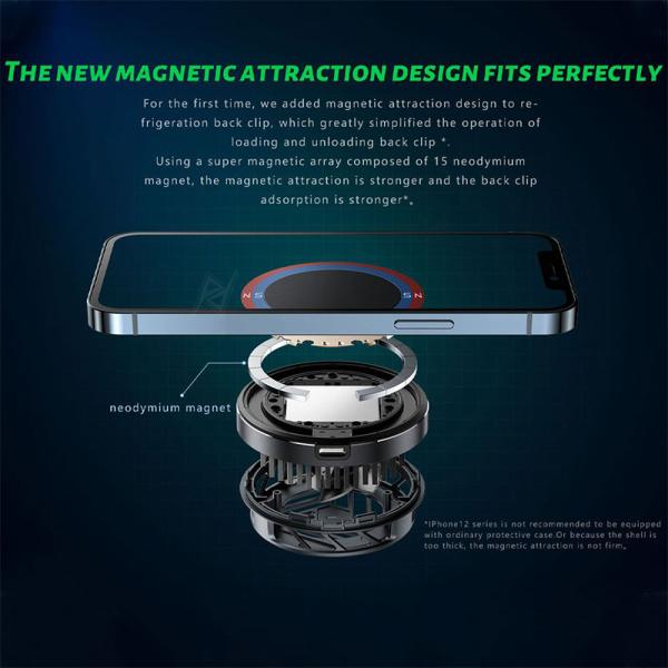 برچسب مخصوص خنک کننده های مگنتی بلک شارک Black Shark Magnetic Sticker