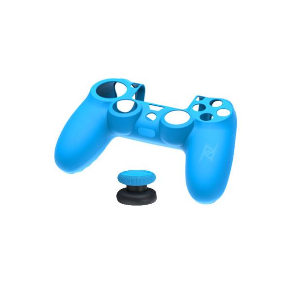 کیس سیلیکونی و آنالوگ دسته بازی PS4 دابی DOBE TP4-0425 Blue