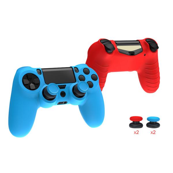 کیس سیلیکونی و آنالوگ دسته بازی PS4 دابی DOBE TP4-0425 Blue