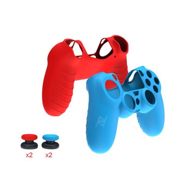 کیس سیلیکونی و آنالوگ دسته بازی PS4 دابی DOBE TP4-0425 Blue