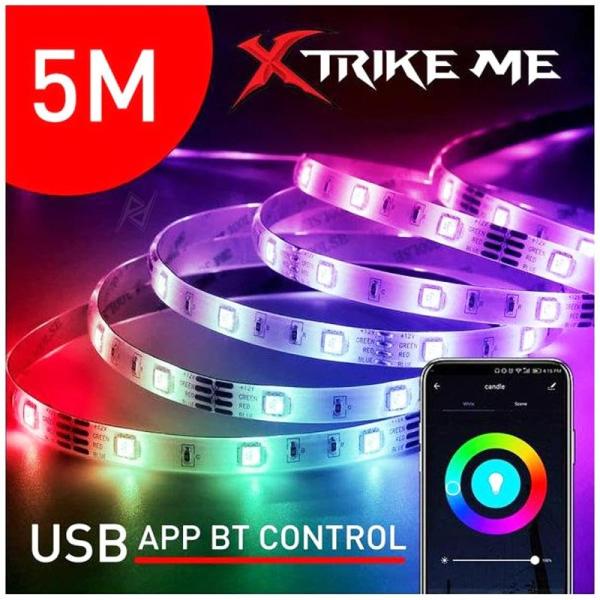 ریسه ال ای دی استریپ لایت RGB ایکسترایک می Xtrike Me HT-5050 B5