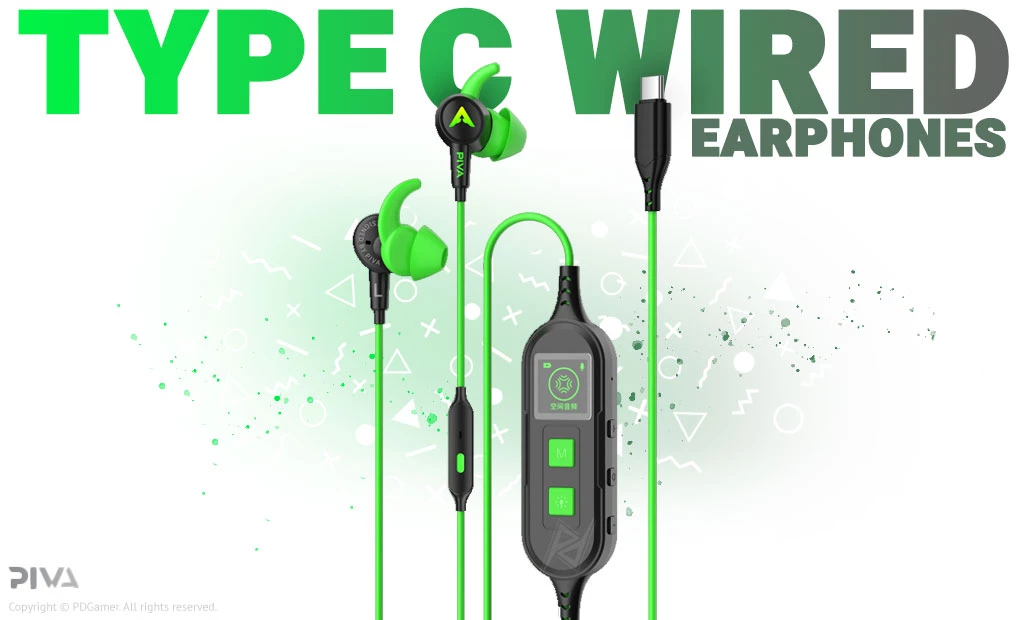 Piva S6 Pro Type-C Gaming Earphones خرید هندزفری گیمینگ سیمی پیوا با بهترین قیمت Piva S6 Pro