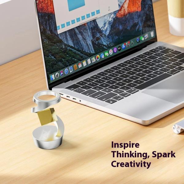 فیجت اسپینر رومیزی مکعب معلق Brics Floating Desktop Metal Fidget spinner