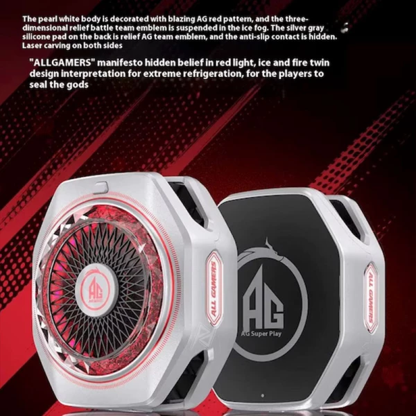 فن خنک کننده رادیاتوری مگنتیک گوشی موبایل بلک شارک BlackShark FunCooler 5 PRO AG Co-Branded