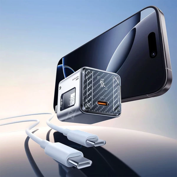 آداپتور فست شارژ گیمینگ رد مجیک DAO Energy Block 45W mini GaN Charger