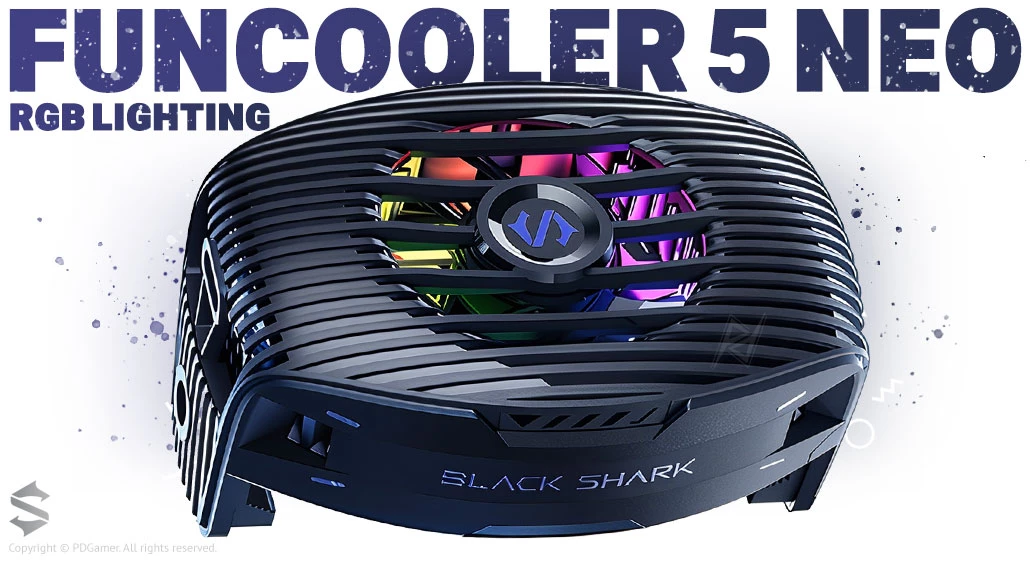 خرید خنک کننده موبایل بلک شارک با بهترین قیمت BlackShark Funcooler 5 Neo