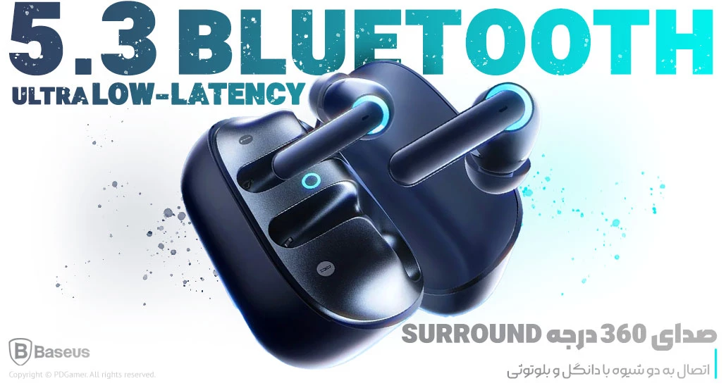 بهترین قیمت خرید ایرپاد گیمینگ AeQur G10 برند بیسوس Baseus