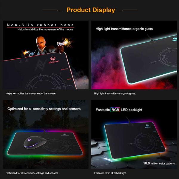 موس پد RGB گیمینگ میشن Meetion P010
