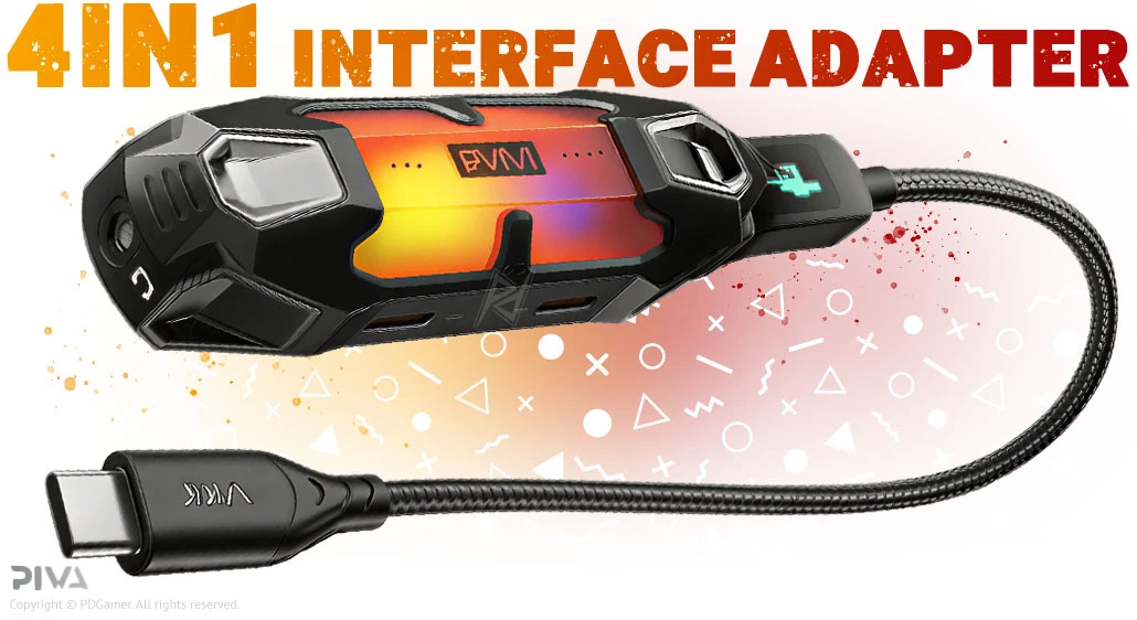 خرید مبدل و کارت صدای تایپ سی پیوا با بهترین قیمت Piva X41