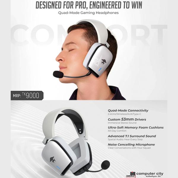 هدست گیمینگ بیسیم هویت Havit Supernova-1 Quad-Mode