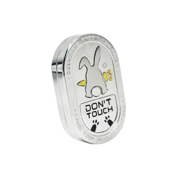 فیجت اسلایدر چرخشی Rabbit Push Rotation Slider Fidget Silver