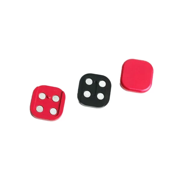 فیجت اسلایدر فلزی Mini Three-Layer Magnetic Slider Fidget Red