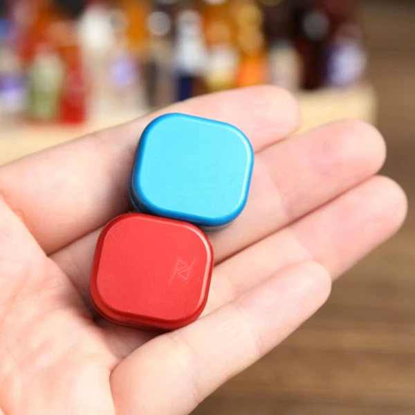 فیجت اسلایدر فلزی Mini Three-Layer Magnetic Slider Fidget Red