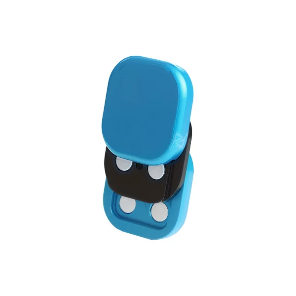 فیجت اسلایدر فلزی Mini Three-Layer Magnetic Slider Fidget Blue