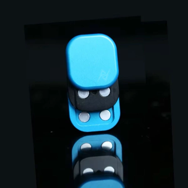 فیجت اسلایدر فلزی Mini Three-Layer Magnetic Slider Fidget Blue