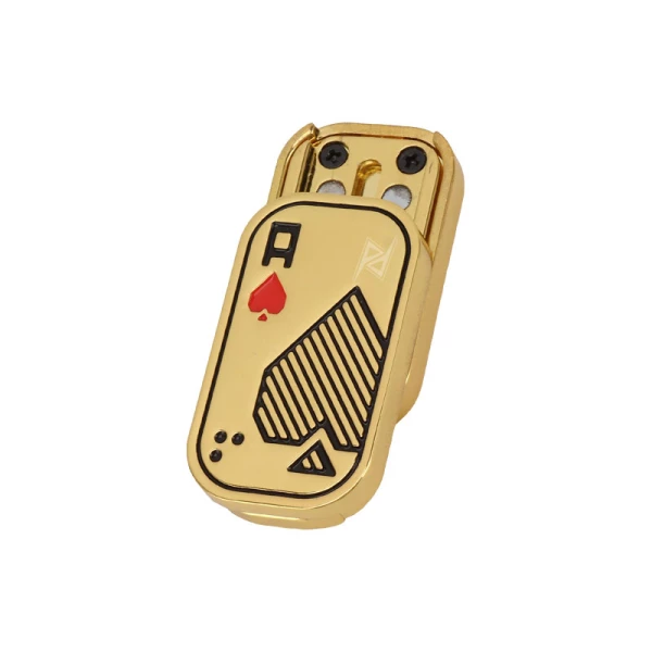 فیجت اسلایدر فلزی Card Three-Layer Magnetic Slider Fidget Gold