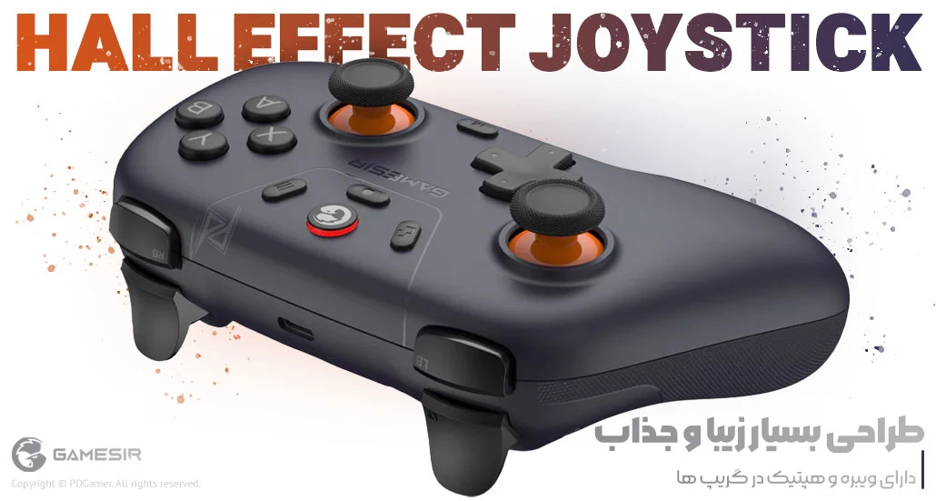 بهترین قیمت خرید دسته بازی بازی مولتی پلتفرم T4n Nova Lite Space Purple برند گیمسر Gamesir