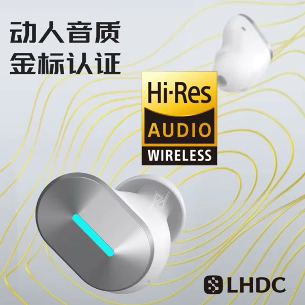 ایرپاد و هندزفری گیمینگ بیسیم ادیفایر Edifier GX05 White