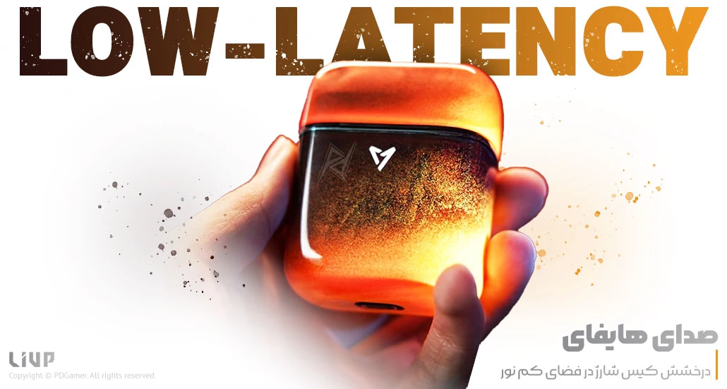 بهترین قیمت خرید ایرپاد گیمینگ Pods LP1 Luminous Black برند لیوپ LIUP