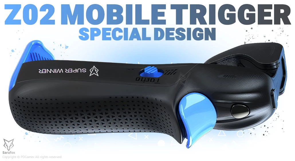 خرید دسته بازی موبایل سارافاکس با بهترین قیمت Sarafox Z02 Shadow Stinger