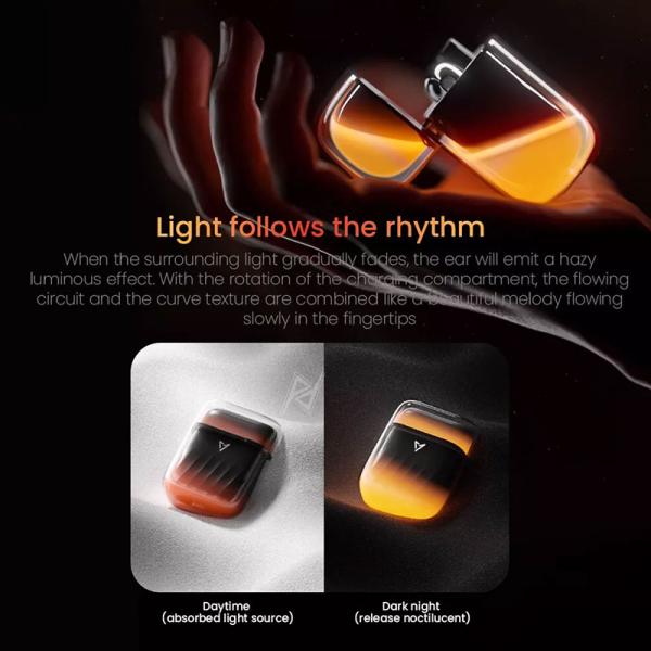 ایرپاد و هندزفری گیمینگ بیسیم لیوپ LIUP Pods LP1 Luminous Black