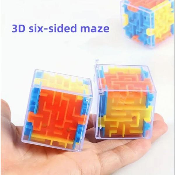 فیجت مکعب هزارتو سه بعدی 3D Maze Cube