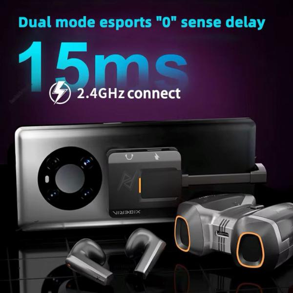 ایرپاد و هندزفری گیمینگ بیسیم زیبریا Xiberia W20 Dual Mode