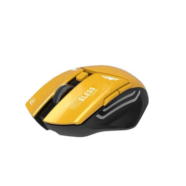 موس بیسیم گیمینگ پرودو گیمینگ Porodo PDX323 1600DPI Yellow