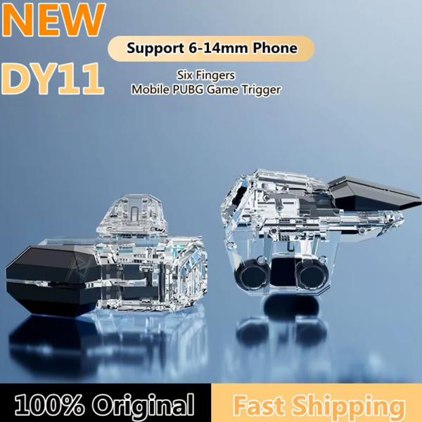 تریگر ۶ انگشتی مغناطیسی شیشه ای موبایل زیبیر XIBIER DY11 Transparent