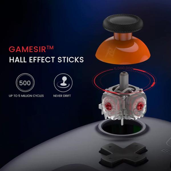 دسته بازی بیسیم مولتی پلتفرم پک کامل گیمسر Gamesir T4n Nova Lite Space Purple