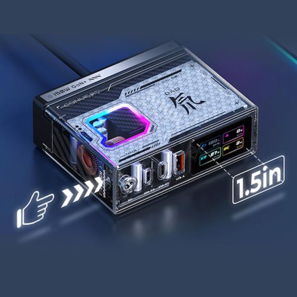 آداپتور حرفه ای و فست شارژ همه منظوره رد مجیک RedMagic DAO GaN Charger 150W