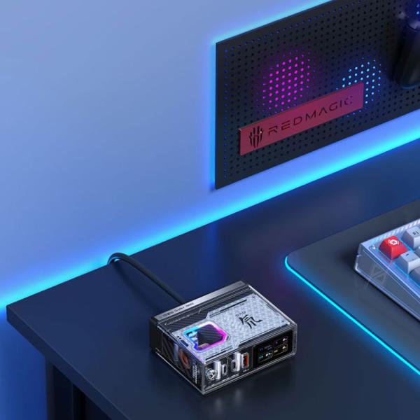 آداپتور حرفه ای و فست شارژ همه منظوره رد مجیک RedMagic DAO GaN Charger 150W