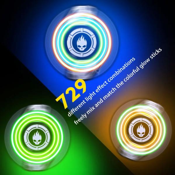 فیجت اسپینر فلزی 729 Light Effects