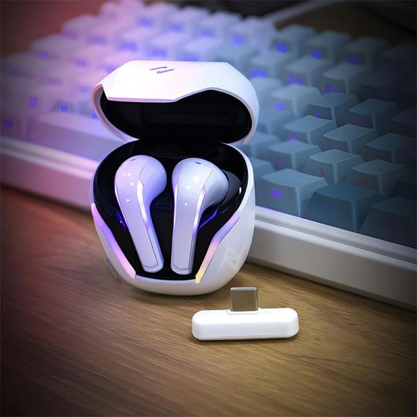 ایرپاد و هندزفری گیمینگ بیسیم هویت HAVIT TW970 White