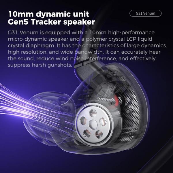 هندزفری گیمینگ سیمی پلکستون Plextone G31 Venum 3.5 mm
