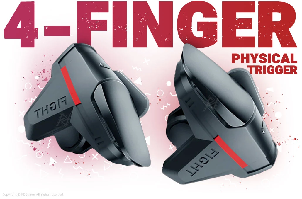 DY05 Gaming mobile trigger خرید دسته بازی مغناطیسی موبایل با بهترین قیمت DY05