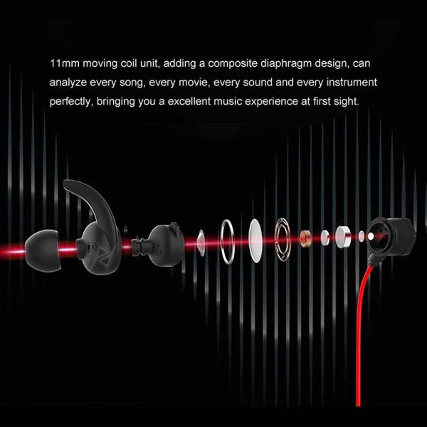 هندزفری گیمینگ سیمی تایپ سی رد مجیک Nubia Red Magic Wired Gaming Earphones Type-C