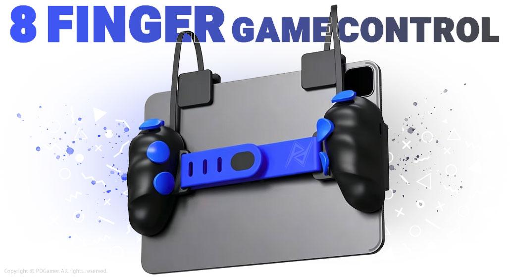 خرید دسته بازی 8 انگشتی لیزری آیپد با بهترین قیمت Magpad 8 Finger for Ipad