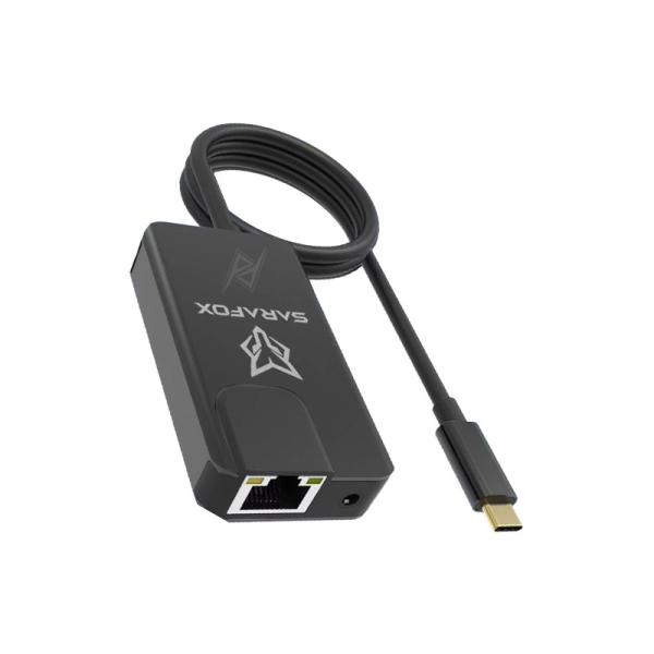 هاب گیمینگ حرفه ای 100W سارافاکس Sarafox DM5 Type-C