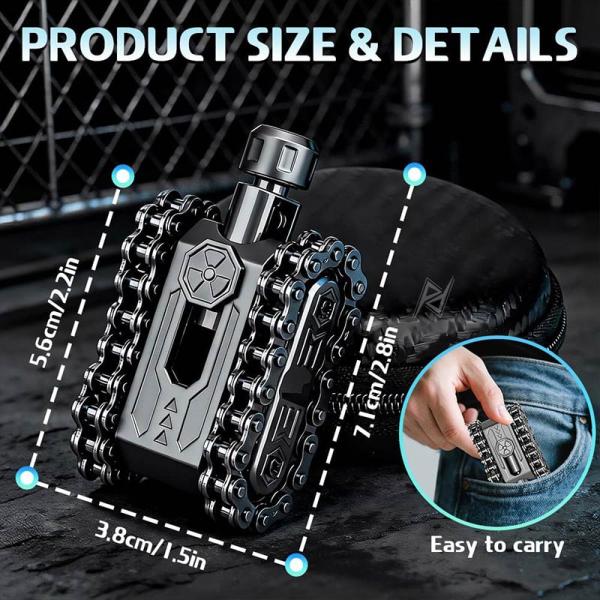 فیجت اسلایدر چندکاره مینی تانک Mini Tank 002 Slider Spinner Roller Fidget