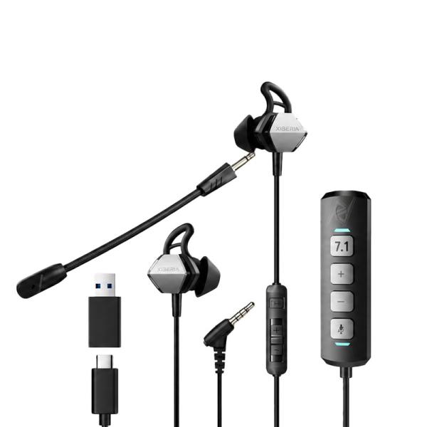 هندزفری گیمینگ سیمی زیبریا Xiberia MG-2S 7.1