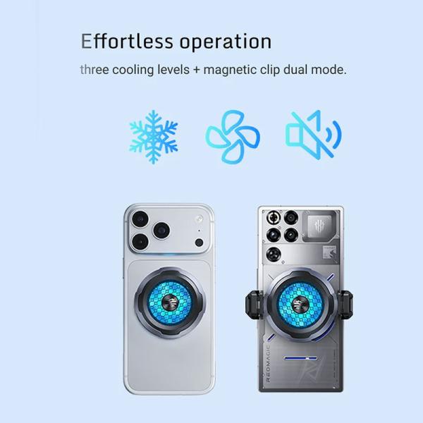 فن خنک کننده مگنتیک گوشی موبایل رد مجیک RedMagic Cryo Cooler 8 Air