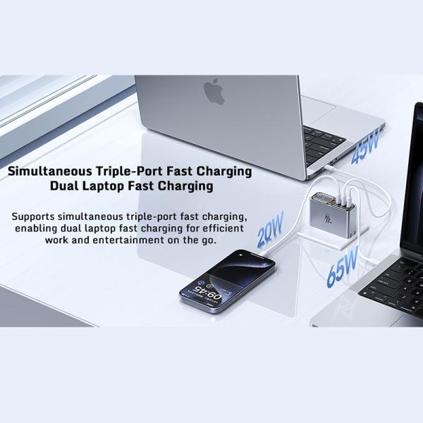 آداپتور حرفه ای و فست شارژ رد مجیک RedMagic DAO 140W Gan6 Pro Charger
