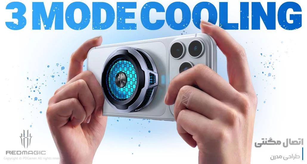 بهترین قیمت خرید خنک کننده موبایل Cryo Cooler 8 Air برند ردمجیک RedMagic