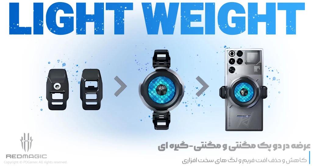بهترین قیمت خرید خنک کننده موبایل Cryo Cooler 8 Air برند ردمجیک RedMagic
