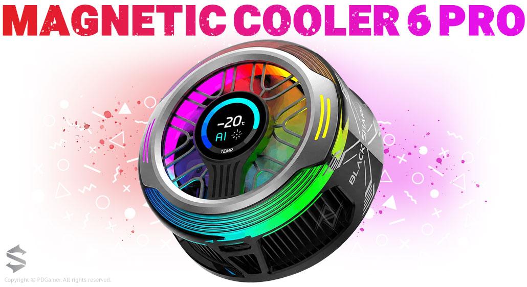 فن گیمینگ موبایل بلک شارک BlackShark Magnetic Cooler 6 Pro