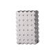 فیجت اسلایدر فلزی Three-Layer Magnetic Biscuit Slider Fidget Silver