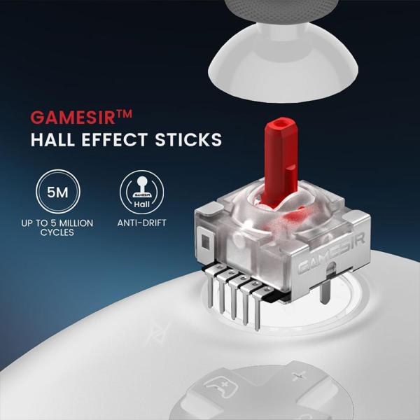 دسته بازی سیمی XBox و PC گیمسر Gamesir G7 HE